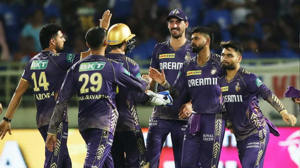 কলকাতার হ্যাটট্রিক জয়