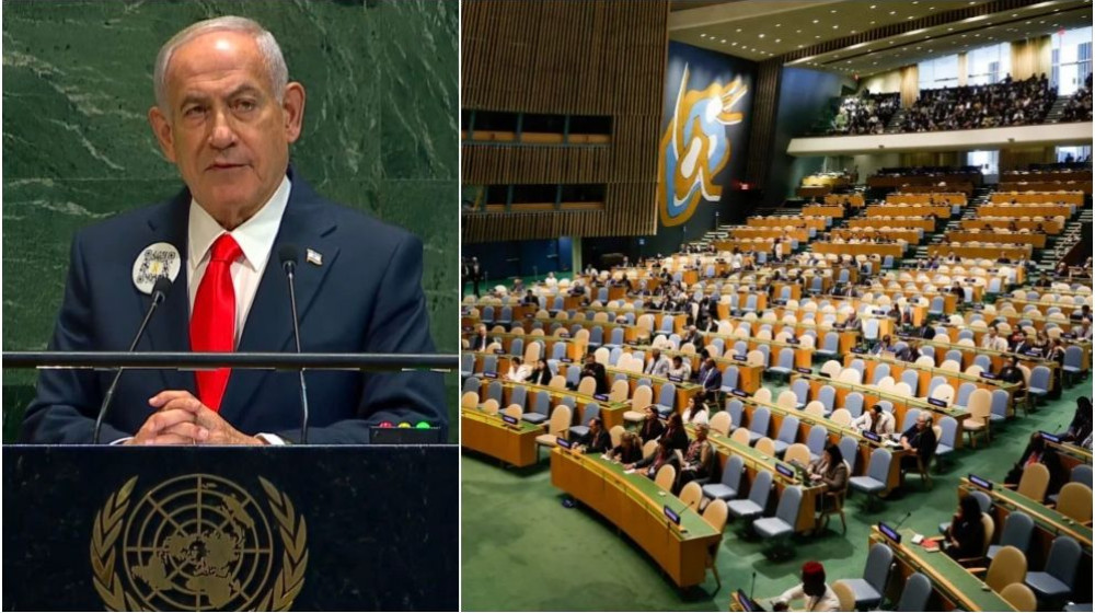 জাতিসংঘে নেতানিয়াহুর ভাষণ বয়কট করে বাংলাদেশসহ ৭৭ দেশ