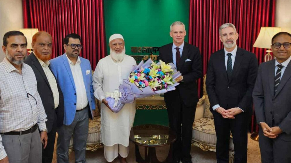 জামায়াত আমিরের সঙ্গে সুইস রাষ্ট্রদূতের বৈঠক