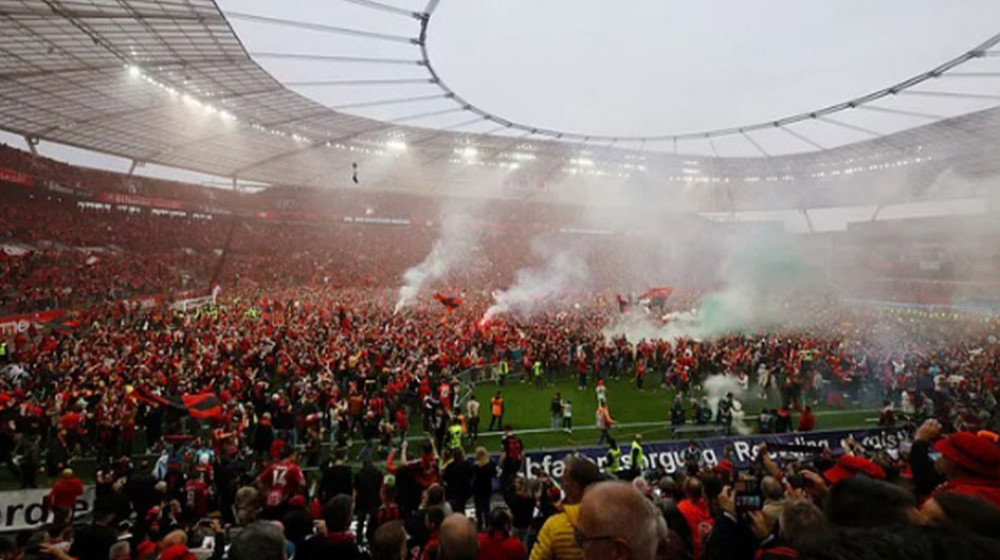 প্রথমবার জার্মান লিগের শিরোপা জিতেছে বায়ার লেভারকুসেন