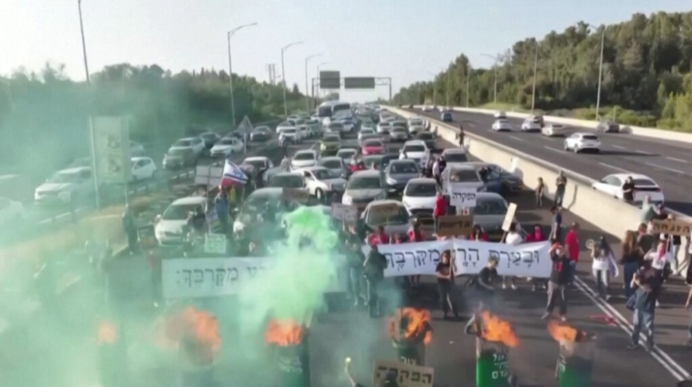বড় বিক্ষোভ করলো ইসরায়েলি জনগণ বড় বিক্ষোভ করলো ইসরায়েলি জনগণ