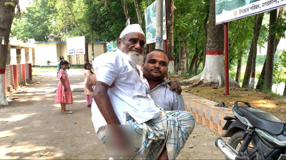 জীবিত থেকেও জাতীয় পরিচয়পত্রে মৃত প্রতিবন্ধী রোস্তম আলী জীবিত থেকেও জাতীয় পরিচয়পত্রে মৃত প্রতিবন্ধী রোস্তম আলী