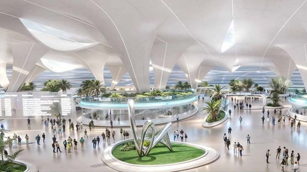 বিমানবন্দরে বিশ্বের সবচেয়ে ‘বড় টার্মিনাল’ বানাচ্ছে দুবাই, খরচ কত? বিমানবন্দরে বিশ্বের সবচেয়ে ‘বড় টার্মিনাল’ বানাচ্ছে দুবাই, খরচ কত?