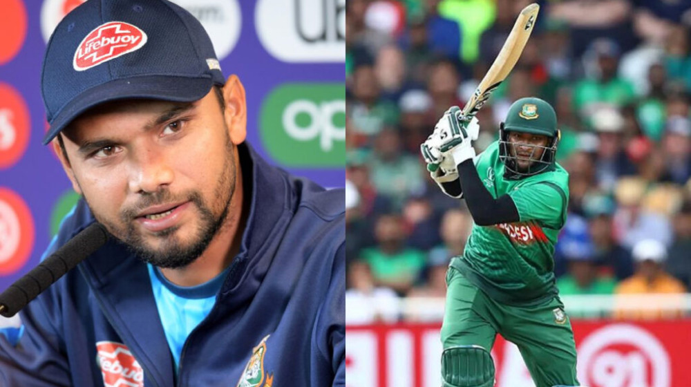 সাকিব সবসময় বেস্ট পারফর্মার: মাশরাফী সাকিব সবসময় বেস্ট পারফর্মার: মাশরাফী