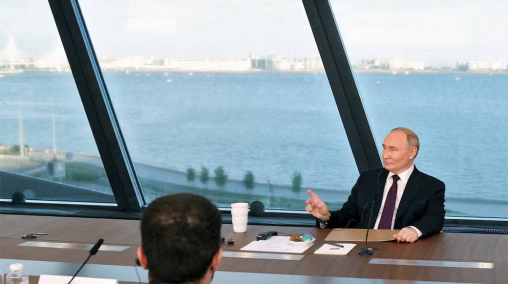 সার্বভৌমত্ব রক্ষায় পারমাণবিক অস্ত্র ব্যবহারের হুমকি পুতিনের সার্বভৌমত্ব রক্ষায় পারমাণবিক অস্ত্র ব্যবহারের হুমকি পুতিনের