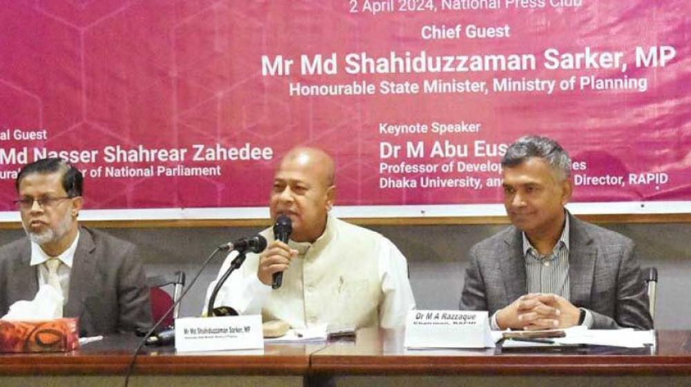 বাজেট হবে ৮ লাখ কোটি টাকা: পরিকল্পনা প্রতিমন্ত্রী