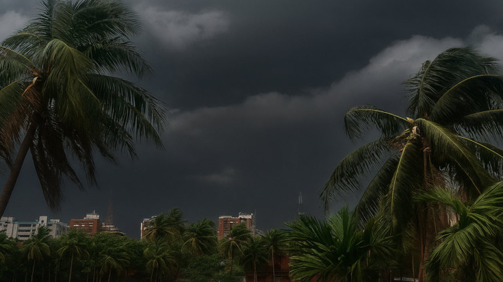 সন্ধ্যার মধ্যে যেসব জেলায় ৬০ কিমি বেগে ঝড়ের আভাস